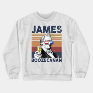 James Boozecanan US Drinking 4th Of July Vintage Shirt Independence Day American T-Shirt Crewneck Sweatshirt